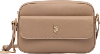 U.S.Polo Association Jones Crossbody Bag Beige