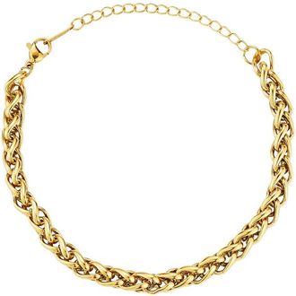 Glaze Jewelry Plated Stainless Steel Bracelet