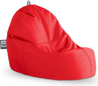 Happers Happers - Puff Lounge Polipiel Indoor Rojo