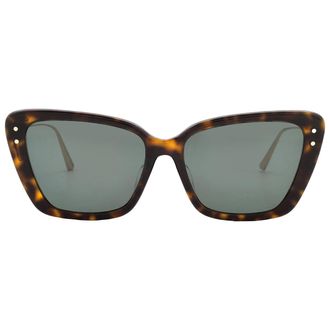 Dior MISSDIOR B5F Green Butterfly Ladies Sunglasses CD40106F 52N 56