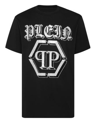 Philipp Plein T-Shirt Ronde Hals Chrome
