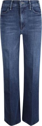 Mother Jeans Denim - Dames - Regular Fit Jeans - Blauw - W30 - Denim - Jeans