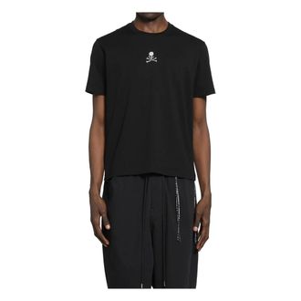 MASTERMIND WORLD T-Shirts, male, Black, Size: S Rhinestone T-Shirt
