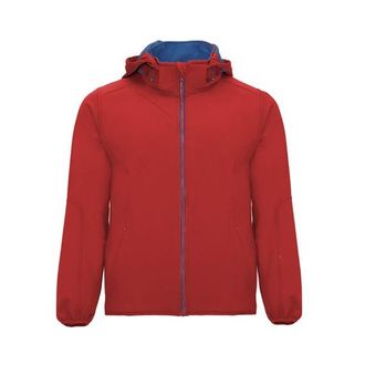 Roly Softshell De 2 Capas De Corte Deportivo Con Forro Micropolar Siberia Roly Xxl Rojo