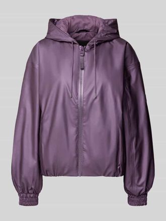 Rains Jacke mit Kapuze Modell LOHJA in Lila, Gr&ouml;&szlig;e XL