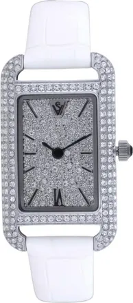 Christian Van Sant Opaline Silver-tone Dial Ladies Watch CV4721