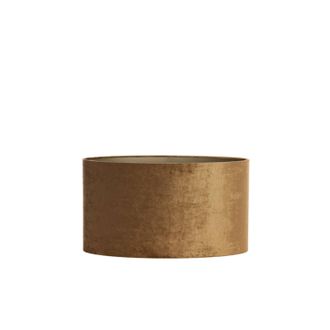 Light & Living Pantalla De L&aacute;mpara - Gemstone - Bronce - Textil - Light&living