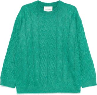 Closed Gesloten kabel lange mouw