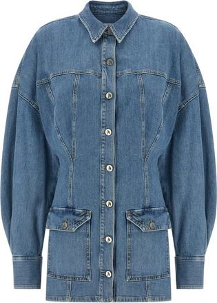 The Attico Mujer, Vestidos, Azul, Talla: S