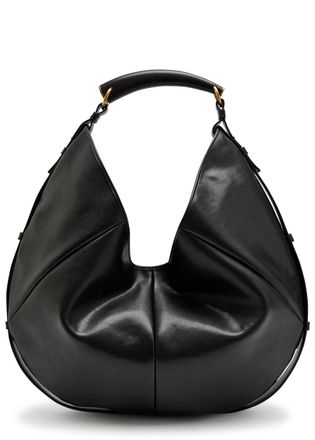 Saint Laurent Bo Mombasa Large Leather Tote bag - Black - One Size