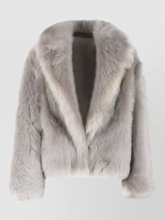 Salvatore Santoro faux fur coat