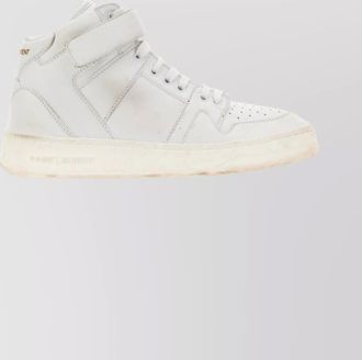 Saint Laurent leather high-top sneakers