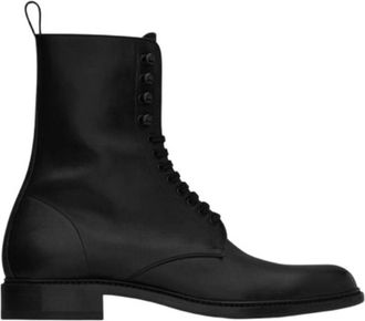 Saint Laurent Mens Black Base Black Boots, Brand Size 45 ( US Size 12 )