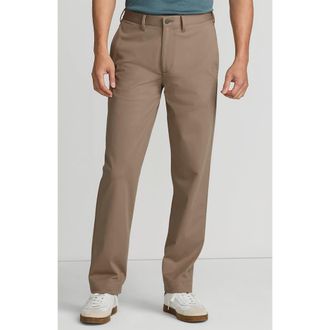 Lands End Traditional Fit Flex Performance Golf Pants in Khaki at Nordstrom, Size 36 X 28