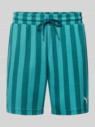 Puma Shorts mit elastischem Bund in Bottle, Gr&ouml;&szlig;e XXL