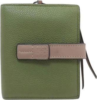 Loewe Pre-owned Wallets, female, Green, Size: ONE SIZE Pre-owned Wallet