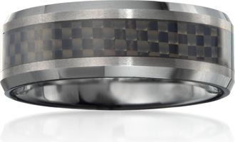 Ross-Simons Mens 8mm Tungsten Carbide Wedding Ring