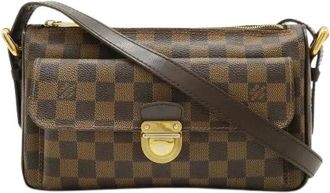 Louis Vuitton Pre-owned Cross Body Bags, female, Brown, Size: ONE SIZE Pre-owned Vintage Canvas Crossbody Bag