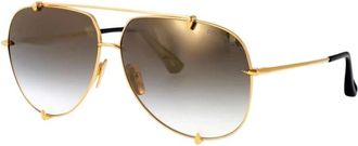 Dita Eyewear Accessoires, Heren, Groen, ONE Size, Aviator Stijl Bril
