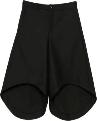 Comme Des Gar&ccedil;ons Pantalones anchos con bajo curvo - Trousers - Hombre - Negro - M