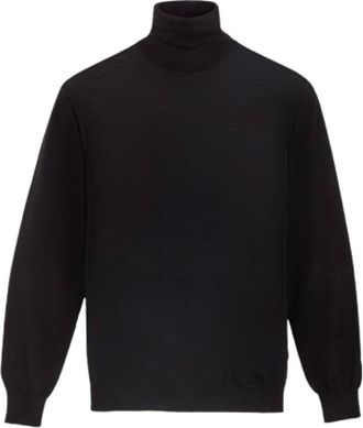 FILIPPO DE LAURENTIIS Turtlenecks, male, Black, 2XL, Turtleneck Jumper