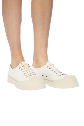 Marni Pablo Platform Sneakers, Womens, White