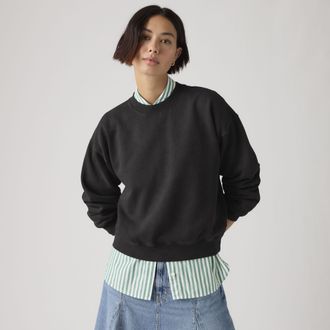 Levi's Vintage Boxy Sweatshirt - Womens - XS - Black