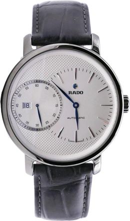 Rado Diamaster Grande Seconde Automatisch Horloge - Dames - Horloges - Grijs - ONE Size - Accessoires