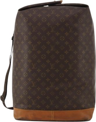 Louis Vuitton Sac Marin Monogram Canvas Brown Canvas Handbag (Pre-Owned)