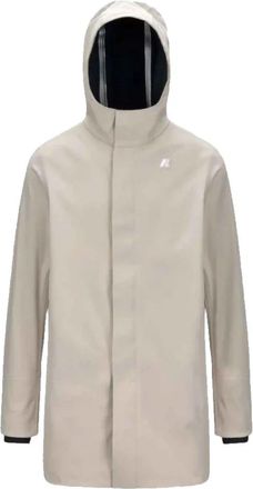 K-Way Marlyn Bonded Jacket - Heren - Zomerjassen - Beige - S - Polyester - Jassen