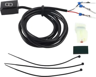 OEM Veloc&iacute;metro Para Motocicleta, Montaje En Enchufe, 6 Velocidades, Pantalla Led Digital Con Luz Roja