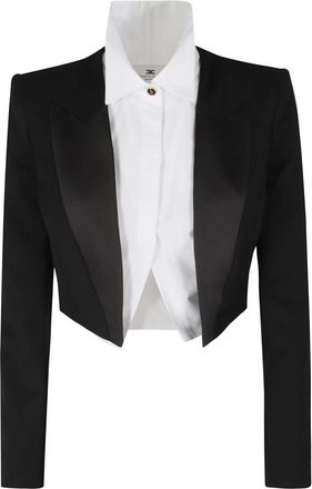 Elisabetta Franchi Blazers - Dames - Blazers - Zwart - S - Jassen