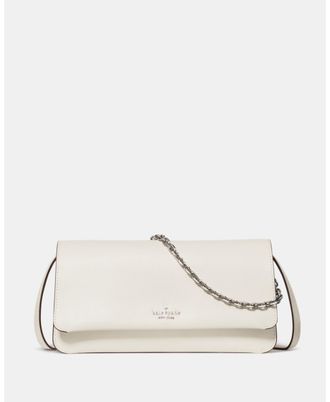 Kate Spade New York Womens Ivy Crossbody Bag - White - One Size