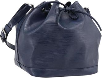 Louis Vuitton Pre-owned Epi Leather Bucket Bag - Dames - Vintage Tas - Blauw - ONE Size - Leer - Vintage