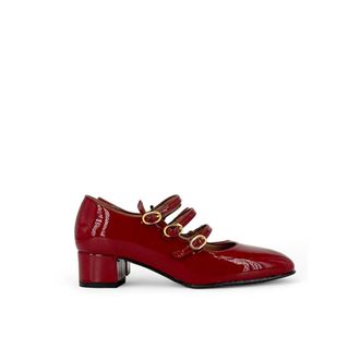 Bianca Di Dames, Schoenen, Rood, Maat: 40 EU Leer