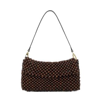 Staud Shoulder Bags, female, Brown, Size: ONE SIZE Timmy Shoulder Bag