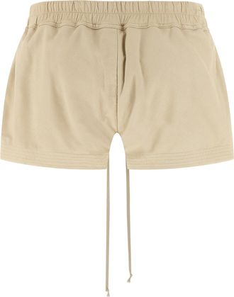 Rick Owens Fog Boxers Shorts - Beige