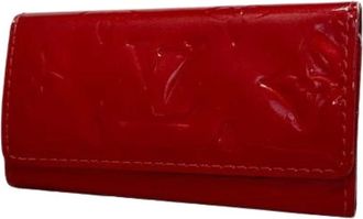 Louis Vuitton Pre-owned Accessories, female, Red, Size: ONE SIZE Pre-owned Keycase