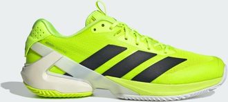 adidas adidas Performance Mens Adizero Ubersonic 5 Clay Tennis Shoes - Green - Size UK 7.5