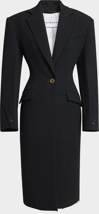 Givenchy Wool-Blend Cocoon Coat