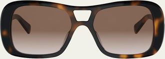 Celine Triomphe 18 Navigator Acetate Sunglasses