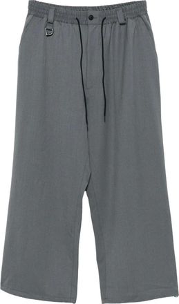 Yohji Yamamoto Uomo, Pantaloni, Grigio, M, new