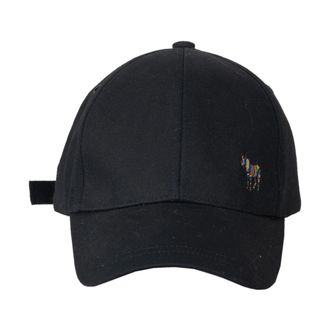 Paul Smith Zebra Baseball Cap - Heren - Petten - Zwart - ONE Size - Katoen - Accessoires