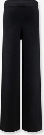 Hev&ograve; Womens Trousers Viscose Blend Black