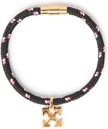Off-white Mens Black Rope Bracelet With Arrow Magnetic Clasp at Nordstrom