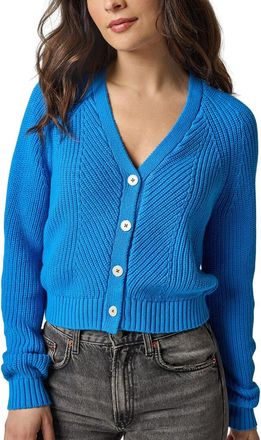 Lilla P Shrunken V-Neck Cardigan