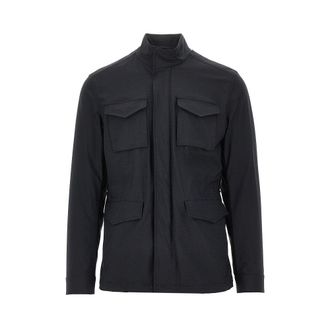 Herno Stretch nylon field jacket Man 54