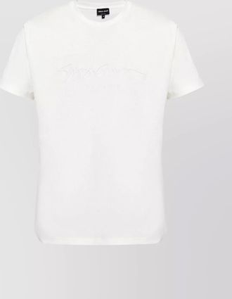 Giorgio Armani cotton logo-print t-shirt