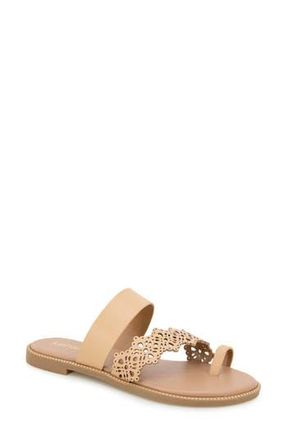 Kensie Marianna Toe Loop Sandal in Tan at Nordstrom Rack, Size 7