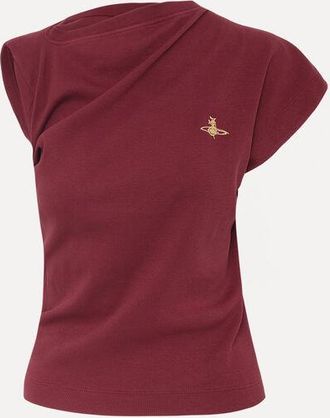 Vivienne Westwood Hebo Top Organic Rib Jersey Tartan XL Women